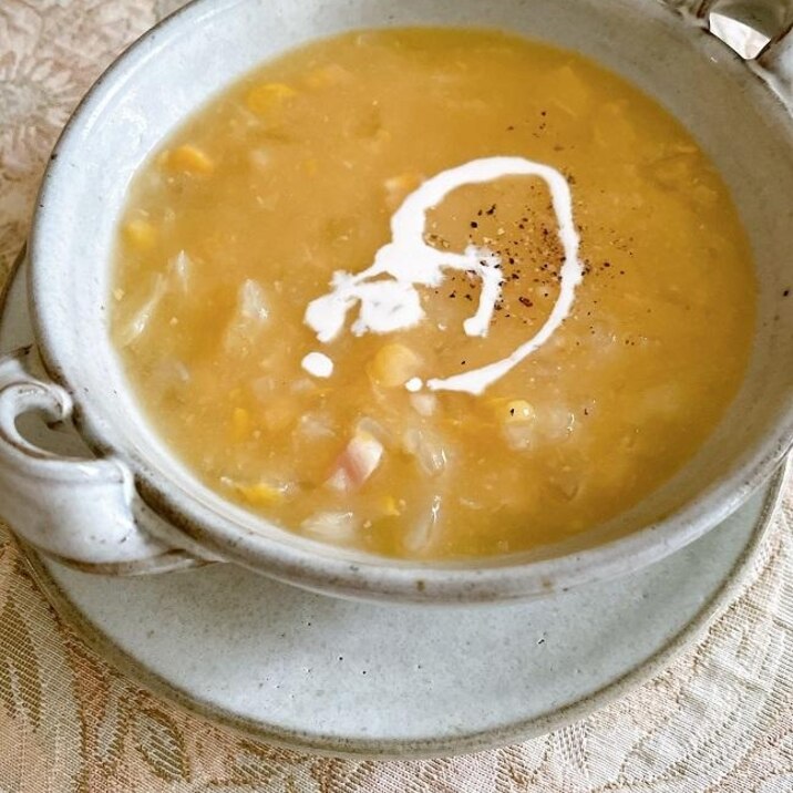 冷たい☆コーンスープ